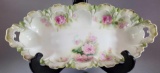 R S Prussia Handled Celery Dish
