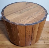 (2) Barrel Stave Tables (LPO)