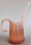 Fostoria Heirloom Pink Opalescent Pitcher