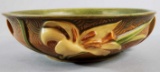 Roseville Brown Zephyr Lily Bowl 472-6