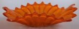 Fostoria Heirloom Bittersweet Orange Console Bowl