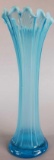 Fostoria Heirloom Blue Opalescent Vase