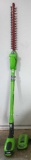 Greenwork 40V Extended Hedge Trimmer with Charger (LPO)