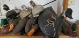 (7) Duck and (1) Goose Decoys (LPO)