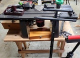 Craftsman Router and Table with Support Stands and Mastergrip Bits (LPO)