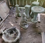 Bird Bath and Pedestal Clean-Out Lot (LPO)