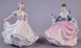 (2) Royal Doulton Figurines: Rebecca & Ninette