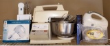 Oster Kitchen Center and (3) Hand Mixers (LPO)