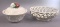 (2) Italian White Pottery Pieces