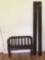 Turned Spindle Twin Bed with Rails and (8) Slats (LPO)