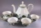 Limoges France Handpainted Tea Set