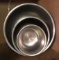 (3) Nesting Vollrax Heavy Duty Stainless Mixing Bowls