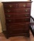 Chest of Drawers with Brass Drop Pulls (LPO)
