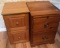 (2) Wood File Cabinets (LPO)