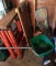 Spreader, Saw Horses, Badminton Set and (8) Tullahoma Bricks (LPO)
