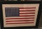 Framed 48 Star US Flag (LPO)