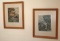 Pair of Framed Aquatints by Leon R. Pescheret (LPO)