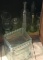 AC Delco Glass Battery Box (cracked) and Old Bottles (LPO)