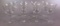Set of (8) Etched Crystal Cordials