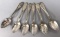 (6) Sterling Demitasse Spoons