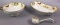 R C Nippon Handled Bowl and Tray with unmatched Spoon