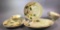 (3) Hutschenreuther Selb Sandwich/Luncheon Plates with Cups and Platter