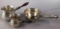(3) Sterling Sauce Pots