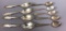 Sterling Silver Spoons - 9 pieces