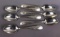(6) Sterling Silver Teaspoons