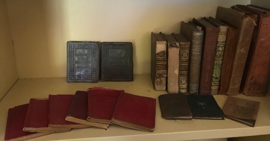 Assorted Books and Pocket-sized Books