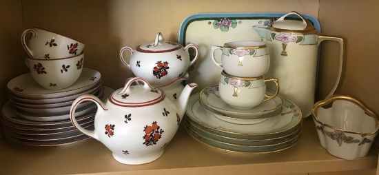 (2) Partial Tea Sets