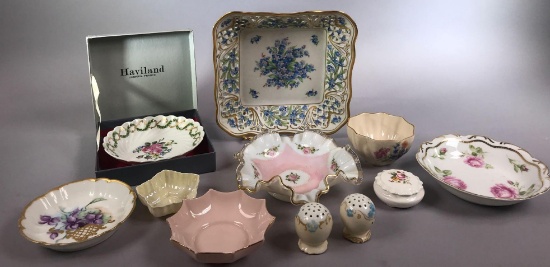 Assorted Fine China and Glassware
