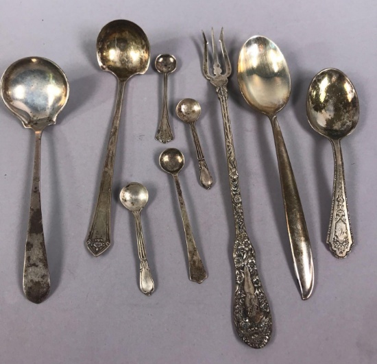 Assorted Sterling Silver - 9 pieces