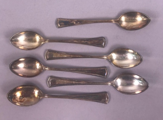 (6) Demitasse Spoons - Silverplate