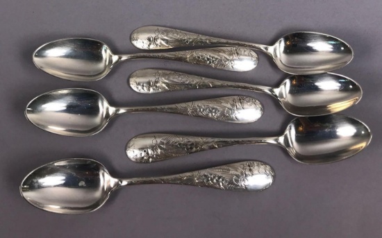 (6) Sterling Silver Teaspoons