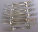 (12) Sterling Silver Dinner Forks