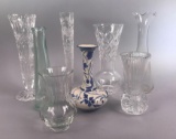 Lot of Assorted Flower Vases (LPO)