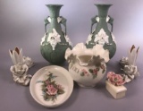 Assorted Capodimonte and Jasperware (LPO)