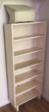 Painted Bookcase with Painted Wood Table-top Lectern (LPO)