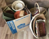 Large Lot of Decorative and Functional Baskets (LPO)