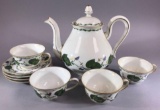 Limoges France Handpainted Tea Set