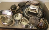 Large Lot of Silverplate #1 with Reed & Barton Gravy Boat and Underplate (LPO)