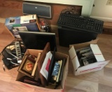 Assorted Computer Equipment and Box of Picture Frames (LPO)