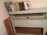 Custom-crafted Headboard w/Storage, BedFrame and Rails (LPO)