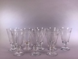 (8) Etched Fostoria Ice Tea Goblets - Laurel Pattern (LPO)