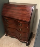 Dropleaf Secretary Desk with Four Drawers (LPO)