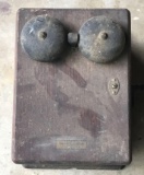 Antique Oak Western Electric Crank Telephone