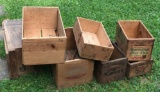 (7) Vintage Boxes: Food and Ammunition Boxes (LPO)