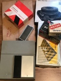 Slide Projector, Carosels, Slide Magazines, Light Tray and Viewer