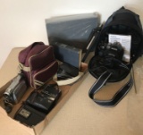 Camera Lot: Olympus 500 with Case and (2) Lens plus